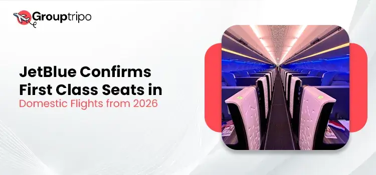 JetBlue First Class Seats in Domestic Flights from 2026